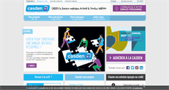 Desktop Screenshot of casden.fr